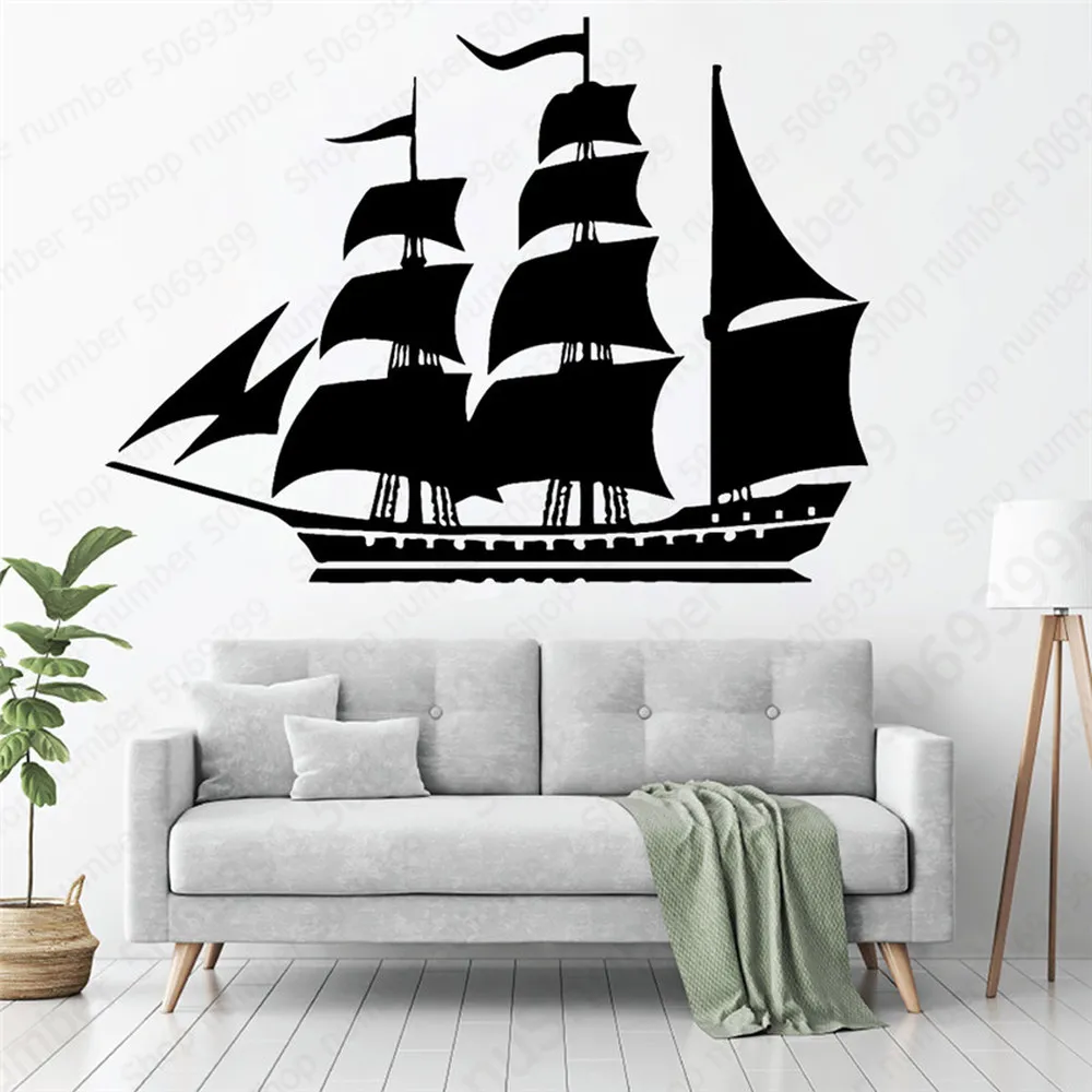 3D Sailboat Wall Sticker Removable Self Adhesive Watercolo Decor Living Room Bedroom Removable Removable Decor Wall Decals LW657
3D Sailboat Wall Sticker Removable Self Adhesive Watercolo Decor Living Room Bedroom Removable Removable Decor Wall Decals LW657