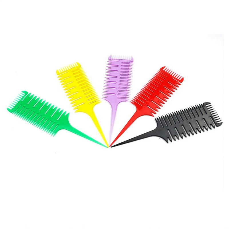 5Pcs Professional Easy to Use Weaving Comb Hair Dye Styling Tool Salon Hair Dyeing Comb 3-Way Sectioning Highlight Comb
5Pcs Professional Easy to Use Weaving Comb Hair Dye Styling Tool Salon Hair Dyeing Comb 3-Way Sectioning Highlight Comb