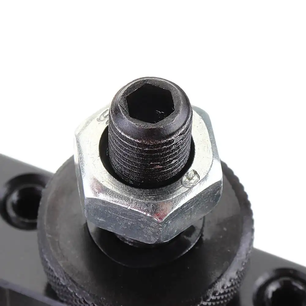 DANIU Black 250-201T 250-201XL Steel Quick Change Turning and Facing Post Holder for Lathe Tools
DANIU Black 250-201T 250-201XL Steel Quick Change Turning and Facing Post Holder for Lathe Tools