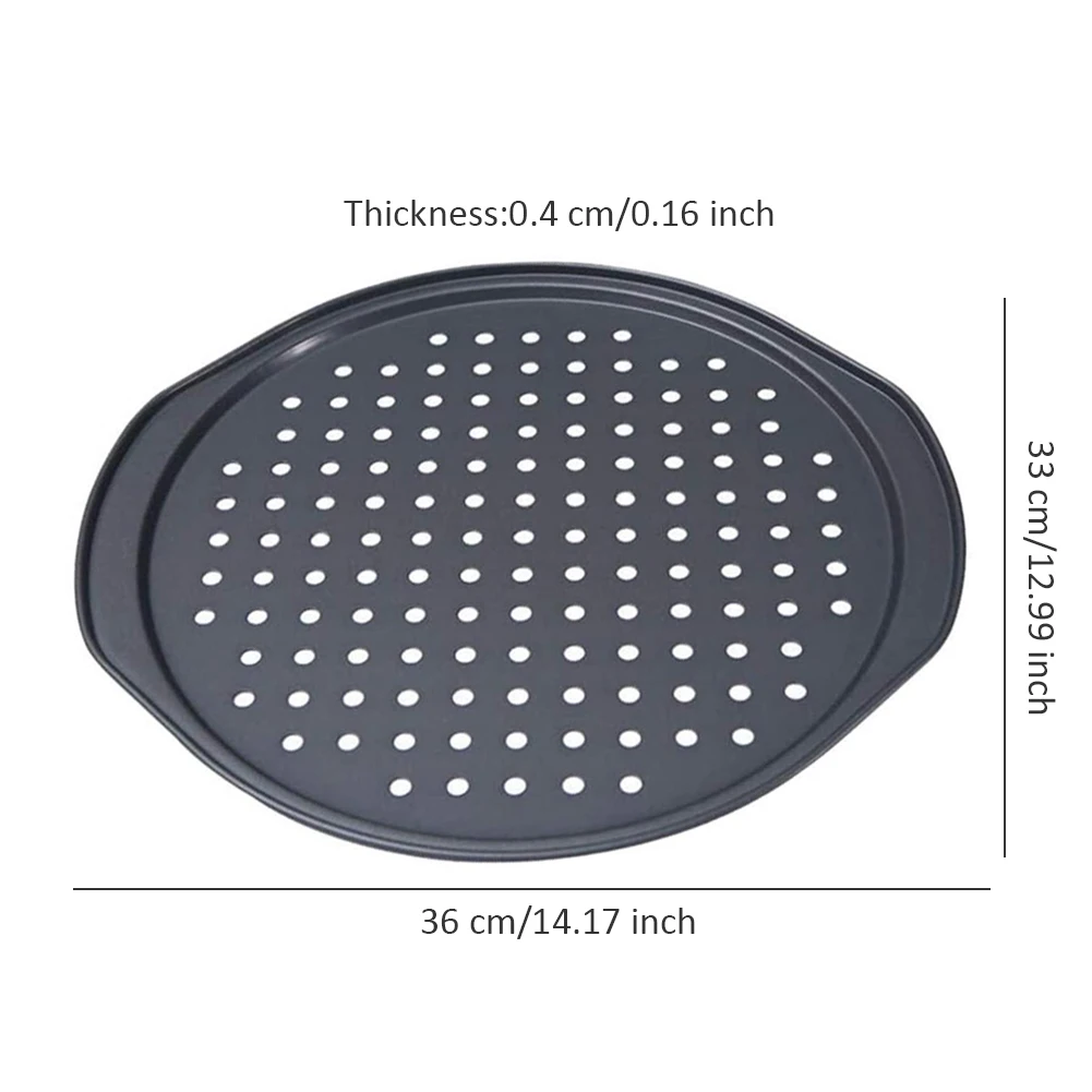 Perforated Pizza Tray Home DIY Pizza Pan Nonstick Carbon Steel Pizza Disc With Holes Screen Pasta Home Shop Baking Tray 14Inch
Perforated Pizza Tray Home DIY Pizza Pan Nonstick Carbon Steel Pizza Disc With Holes Screen Pasta Home Shop Baking Tray 14Inch
