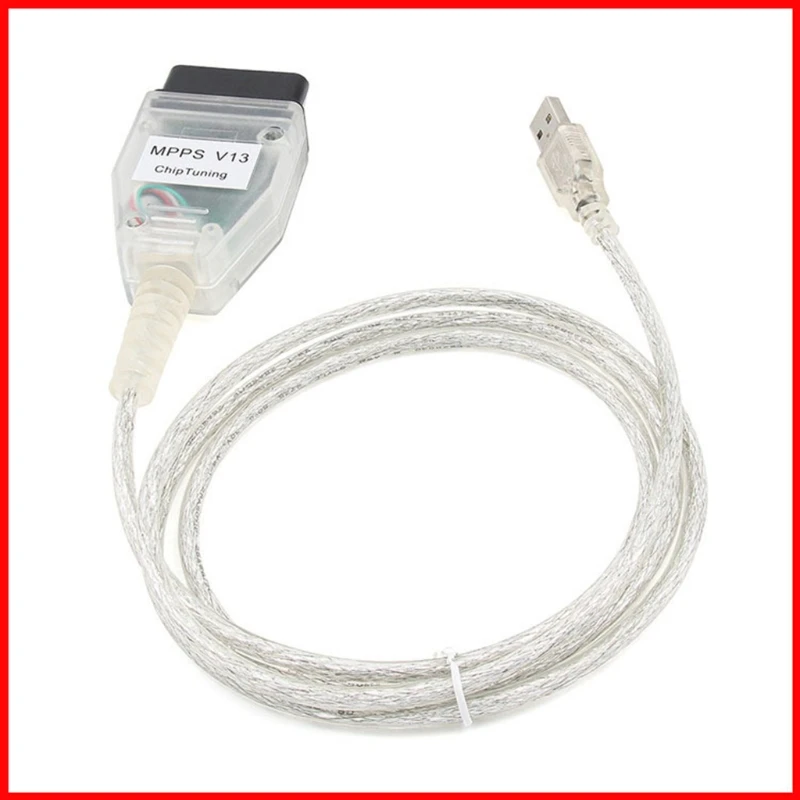 

Диагностический кабель программирования ECU G5AA MPPS V13.02, инструмент для настройки чипа OBD2 Flasher, USB интерфейс