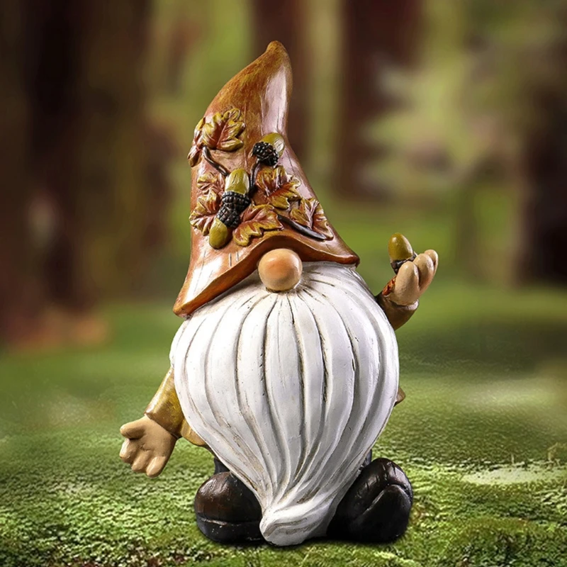 Fall Pinecone Gnome Doll Garden Statue Ornament Creative Courtyard Sculpture Decoration Gardening Outdoor Decor Accessories
Fall Pinecone Gnome Doll Garden Statue Ornament Creative Courtyard Sculpture Decoration Gardening Outdoor Decor Accessories