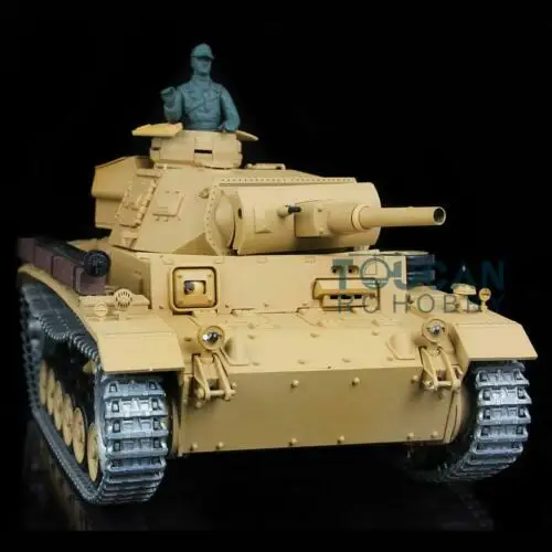 Танк Henglong6.0 German Panzer III H RC 1/16 металлические гусеницы 3849 TH12555-SMT4 | Игрушки и хобби