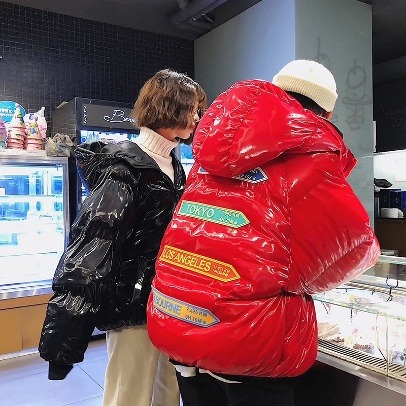 Winter Man Light Noodles Cotton-Padded Clothes Lovers Bread Served Korean Edition Letter Patchwork Loose Casual Thickened Coat
Winter Man Light Noodles Cotton-Padded Clothes Lovers Bread Served Korean Edition Letter Patchwork Loose Casual Thickened Coat