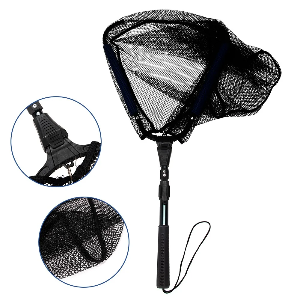 Foldable Telescopic Durable Floating Fishing Net Fish Landing Net All-around Easy Catch And Release
Foldable Telescopic Durable Floating Fishing Net Fish Landing Net All-around Easy Catch And Release