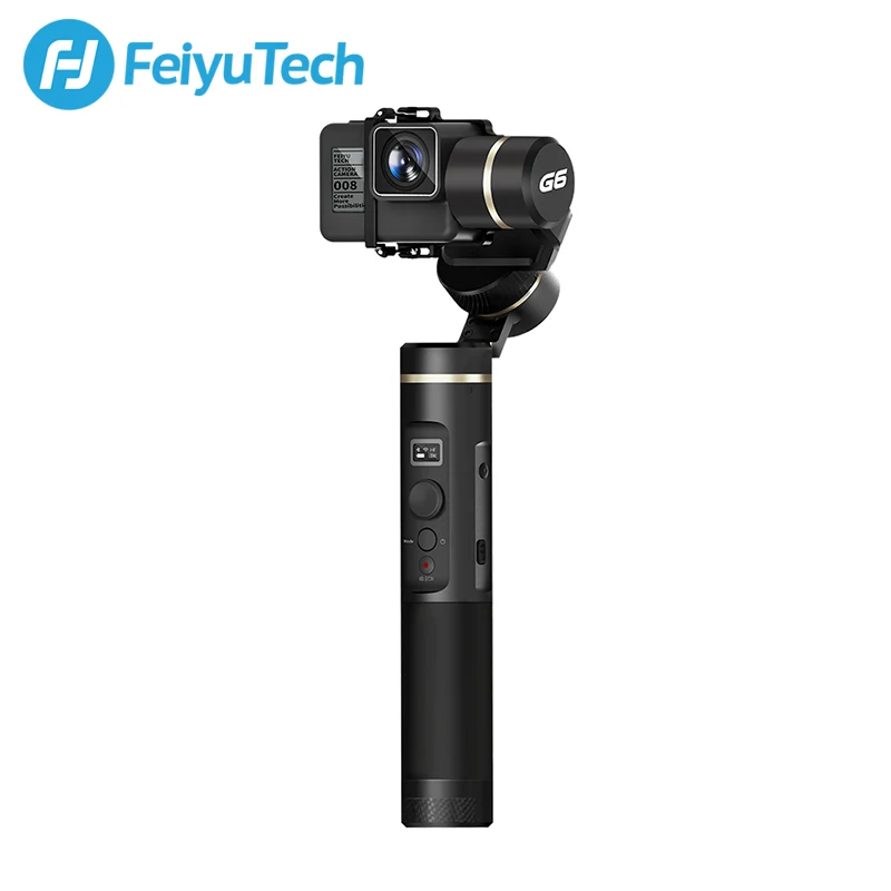 FeiyuTech Feiyu G6 защита от брызг Gimbal экшн камера стабилизатор обновление G5 с oled экраном