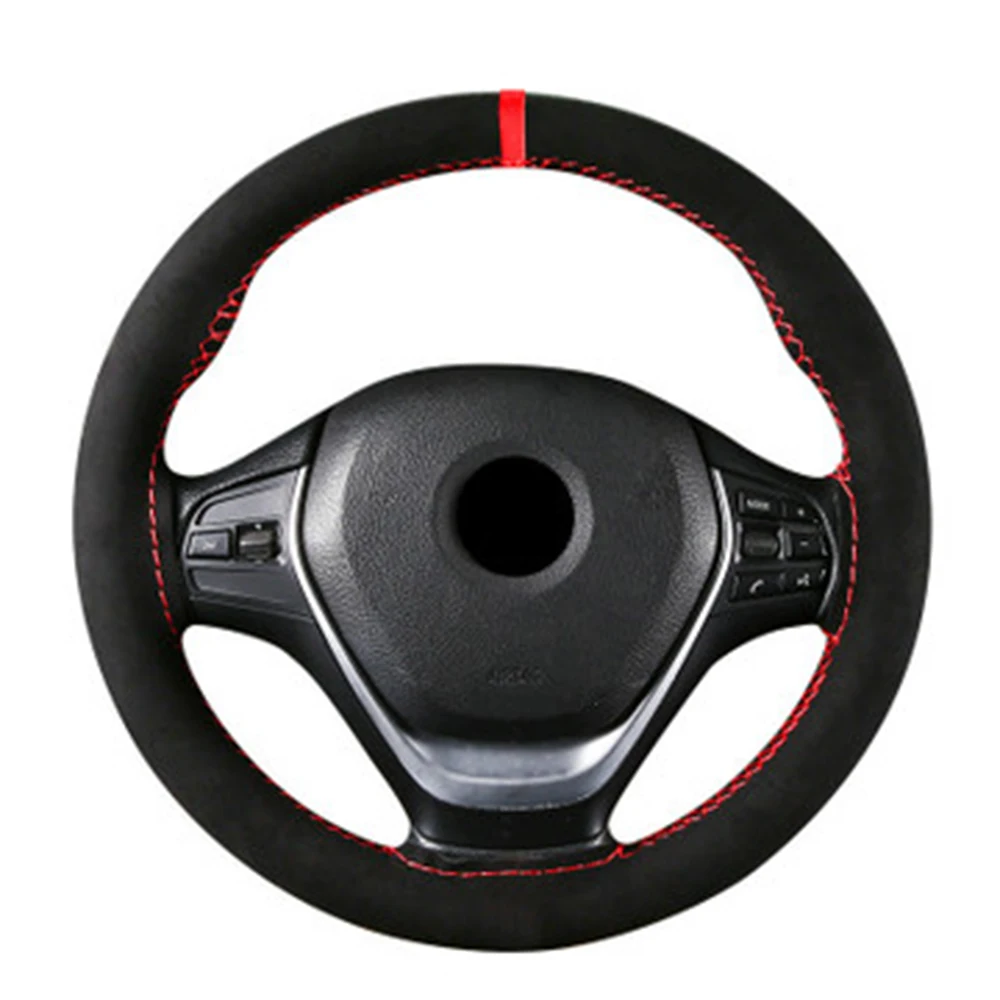 Sport leather Steering Wheel Cover Leather Normal standard Sport Standard Suede Universal 38cm Wear-resistant
Sport leather Steering Wheel Cover Leather Normal standard Sport Standard Suede Universal 38cm Wear-resistant
