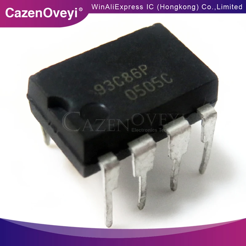 10 шт./лот M93C86-WBN6P IC EEPROM 16 кбит 2 МГц 8DIP M93C86-WBN 93C86 M93C86 csi93c86 CSI93C86P в наличии - купить по