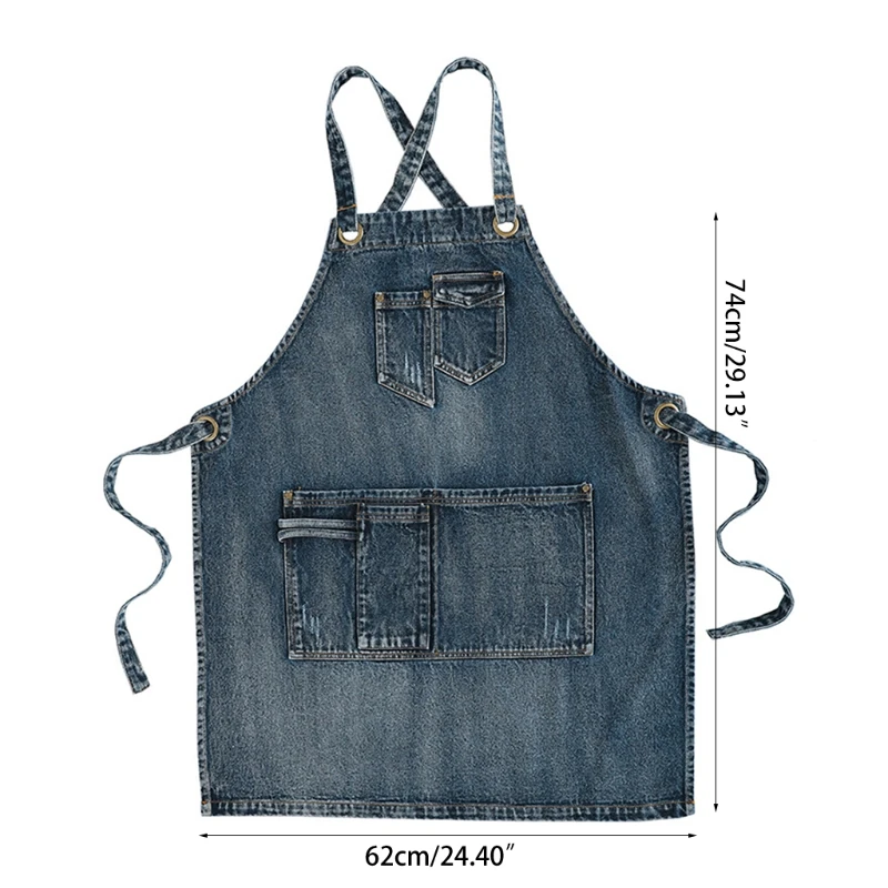 Long The Cowboy Chef Apron Adjustable Barista Apron with Pockets Kitchen Cooking Baking Aprons 74CM K0AB
Long The Cowboy Chef Apron Adjustable Barista Apron with Pockets Kitchen Cooking Baking Aprons 74CM K0AB