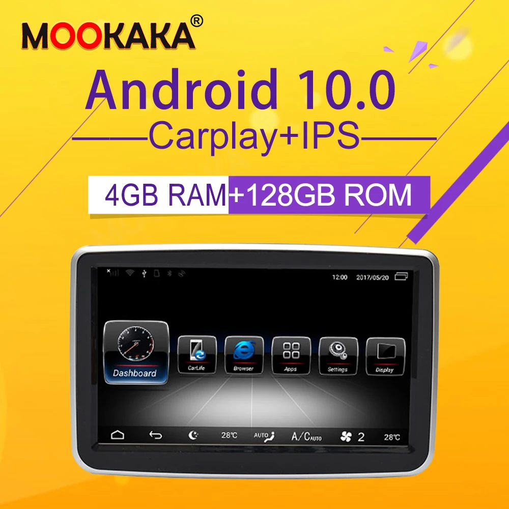 Android 10.0 8+128G Car GPS Navi For Mecerdes Benz C GLC V CLS 2014-2017 Radio Multimedia Stereo Recoder Head Unit DSP Carplay
Android 10.0 8+128G Car GPS Navi For Mecerdes Benz C GLC V CLS 2014-2017 Radio Multimedia Stereo Recoder Head Unit DSP Carplay
