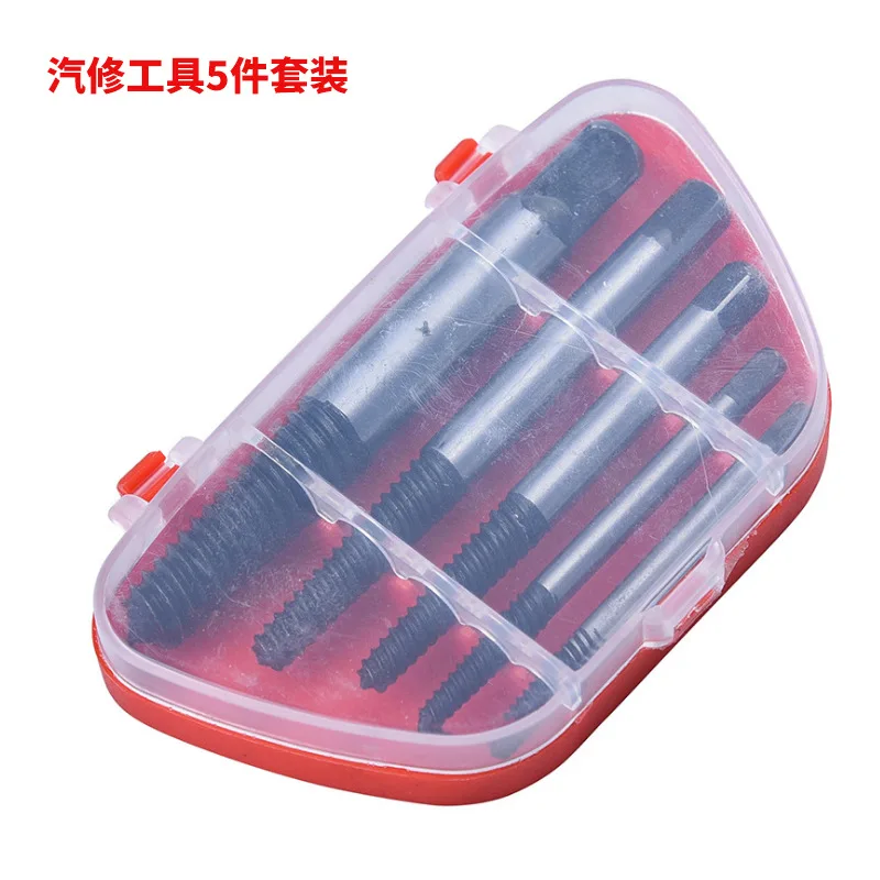 High-quality 5/6pcs Auto Repair Tool 4-15mm Thread screw extractor Filter de tornillos bolt set woodworking repair
High-quality 5/6pcs Auto Repair Tool 4-15mm Thread screw extractor Filter de tornillos bolt set woodworking repair