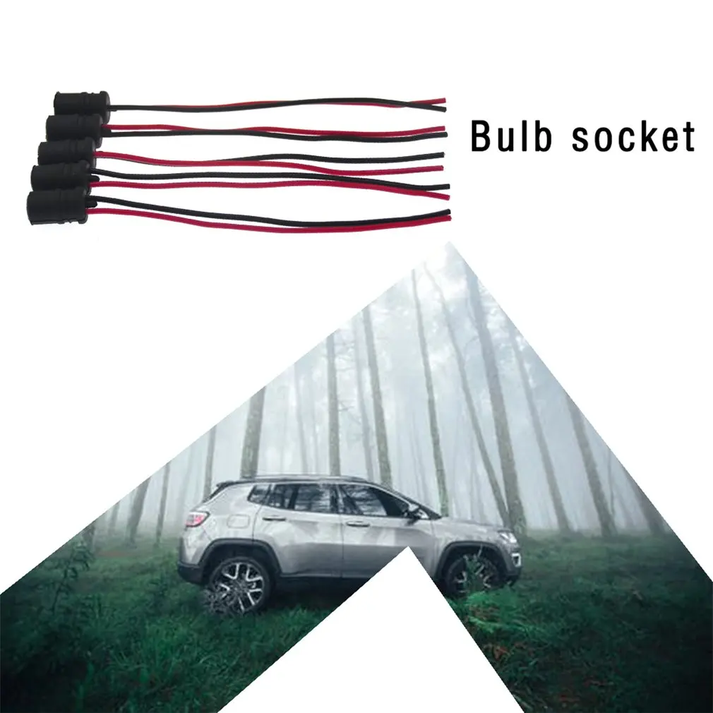5pcs T10 Bulb Socket Red And Black Lines Qy-202634 Connector Car Lamp Holder Automobile Update Accessories
5pcs T10 Bulb Socket Red And Black Lines Qy-202634 Connector Car Lamp Holder Automobile Update Accessories