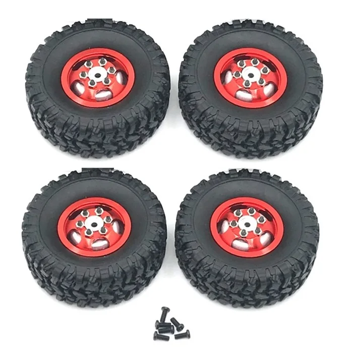 Metal Wheel Rim with Rubber Tire Tyre for WPL C14 C24 C34 B14 B24 4X4 4WD 1/16 RC Truck Car Upgrade Parts
Metal Wheel Rim with Rubber Tire Tyre for WPL C14 C24 C34 B14 B24 4X4 4WD 1/16 RC Truck Car Upgrade Parts