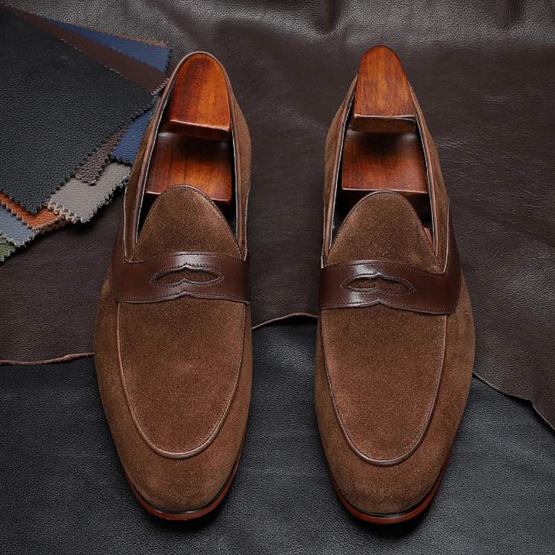 2020 new men's Korean version of Lok Fu leather shoes casual trend round toe men's shoes high-quality leather trendy shoes
2020 new men's Korean version of Lok Fu leather shoes casual trend round toe men's shoes high-quality leather trendy shoes