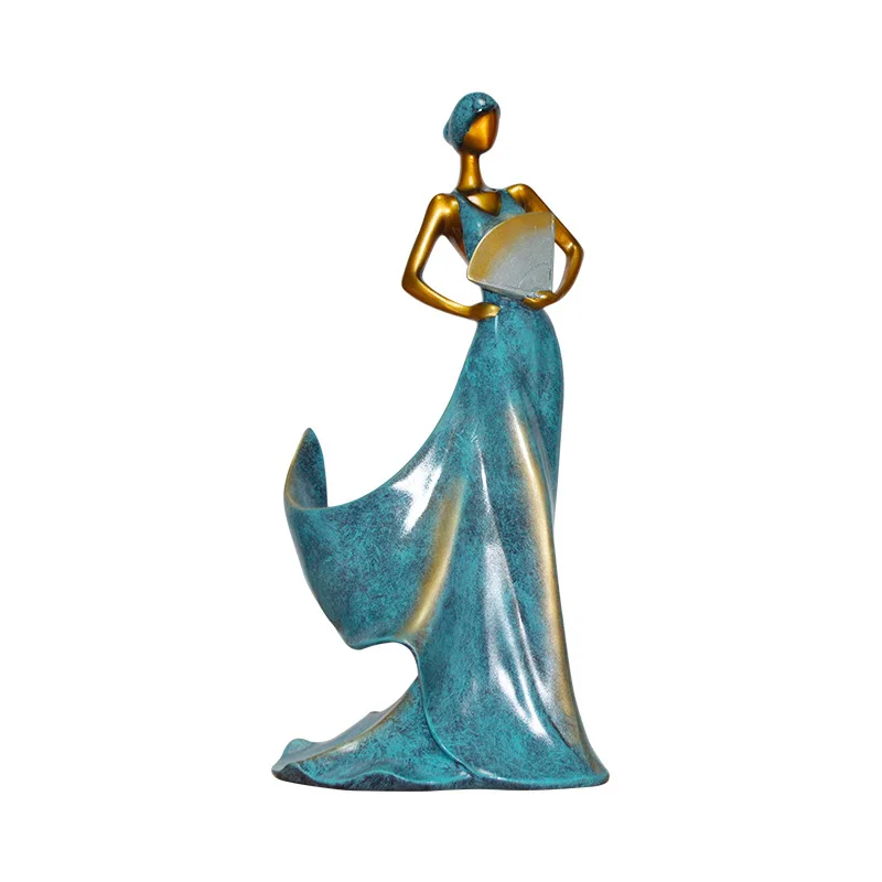 Creative Wine Rack Holders Resin Take Fan Beauty Crafts Home Decoration Ornaments European Style Wind Gift Figurines Miniatures
Creative Wine Rack Holders Resin Take Fan Beauty Crafts Home Decoration Ornaments European Style Wind Gift Figurines Miniatures