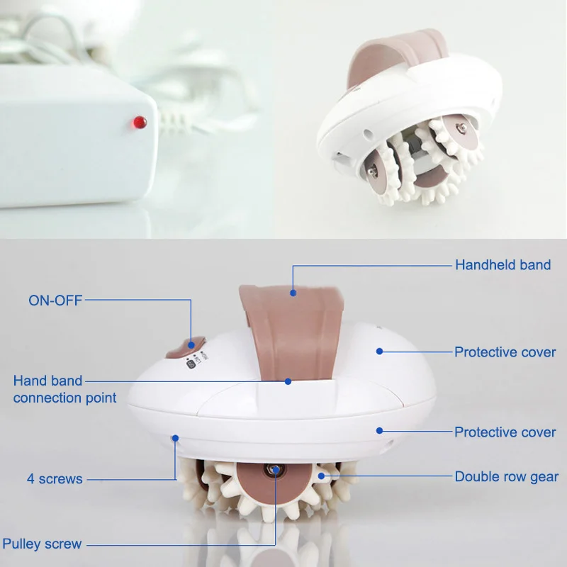 3D Electric Facial Massager Roller Fat Burner Body Slimming Anti-cellulite Massaging Slim Device Spa Vibration Machine M2
3D Electric Facial Massager Roller Fat Burner Body Slimming Anti-cellulite Massaging Slim Device Spa Vibration Machine M2