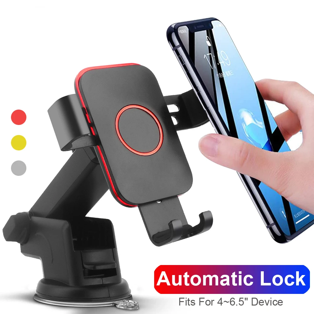 Car Phone Holder Mobile Phone Holder for Car Holder Phone Stand Steady Fixed Bracket Support Gravity sensing Auto Grip
Car Phone Holder Mobile Phone Holder for Car Holder Phone Stand Steady Fixed Bracket Support Gravity sensing Auto Grip
