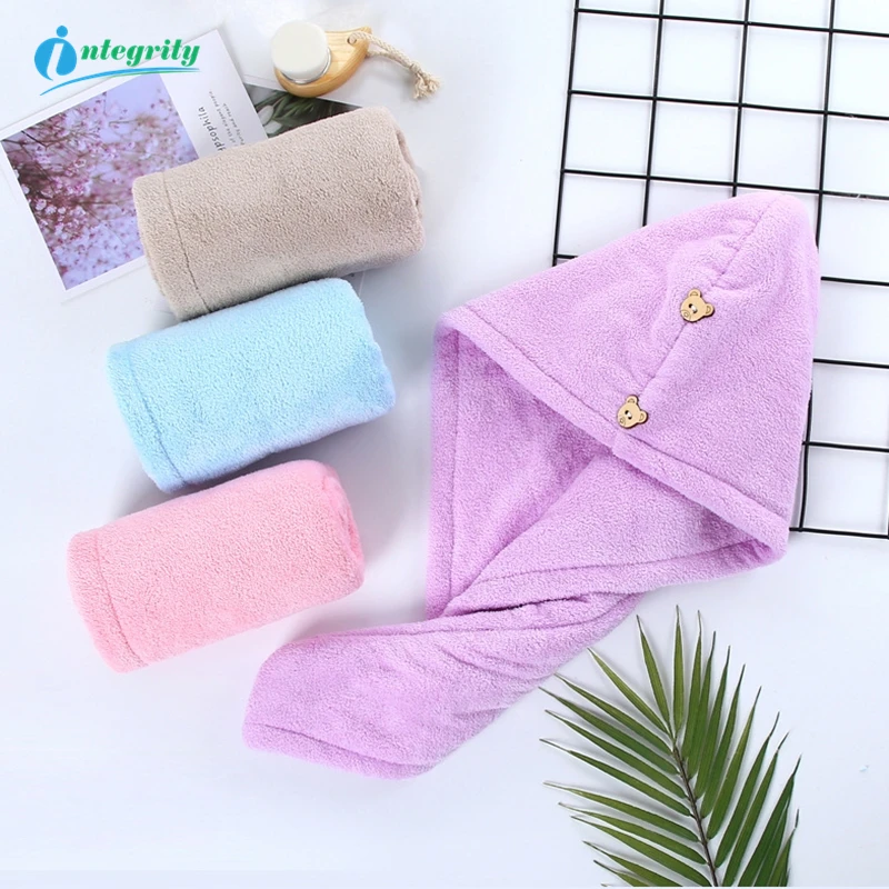 INTEGRITY 1PCS 25*65cm Double Thickened Dry Hair Cap Thickened Coral Velvet Bath Cap Dry Hair Bath Cap Quick-Dry Hair Towel Caps
INTEGRITY 1PCS 25*65cm Double Thickened Dry Hair Cap Thickened Coral Velvet Bath Cap Dry Hair Bath Cap Quick-Dry Hair Towel Caps