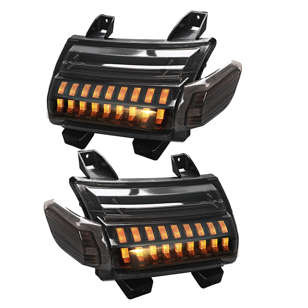 New Design LED Fender Flare Light Turn Signal Daytime Running Light for Jeep Wranger JL
New Design LED Fender Flare Light Turn Signal Daytime Running Light for Jeep Wranger JL