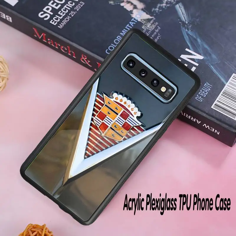 Luxury car Cadillac Phone Case Acrylic Plexiglass TPU phone case For Samsung Galaxy S8 S9 S10 s10e S20 PLUS ULTRA S6edge
Luxury car Cadillac Phone Case Acrylic Plexiglass TPU phone case For Samsung Galaxy S8 S9 S10 s10e S20 PLUS ULTRA S6edge