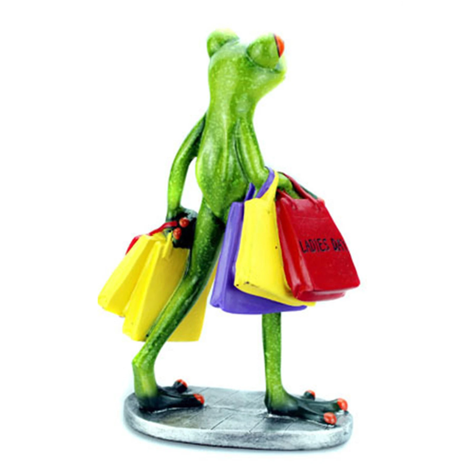 Newly 3D Creative Decorations Shopping Green Frogs Sculpture Funny & Interesting Statues for Desktop Decor
Newly 3D Creative Decorations Shopping Green Frogs Sculpture Funny & Interesting Statues for Desktop Decor