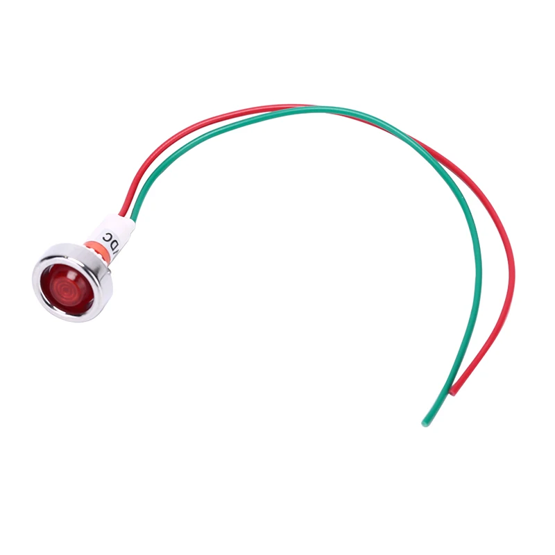 1/10pcs Car Boat 12V 10mm LED Indicator Light Pilot Dashboard Panel Warning Lamp Wired IP45
1/10pcs Car Boat 12V 10mm LED Indicator Light Pilot Dashboard Panel Warning Lamp Wired IP45