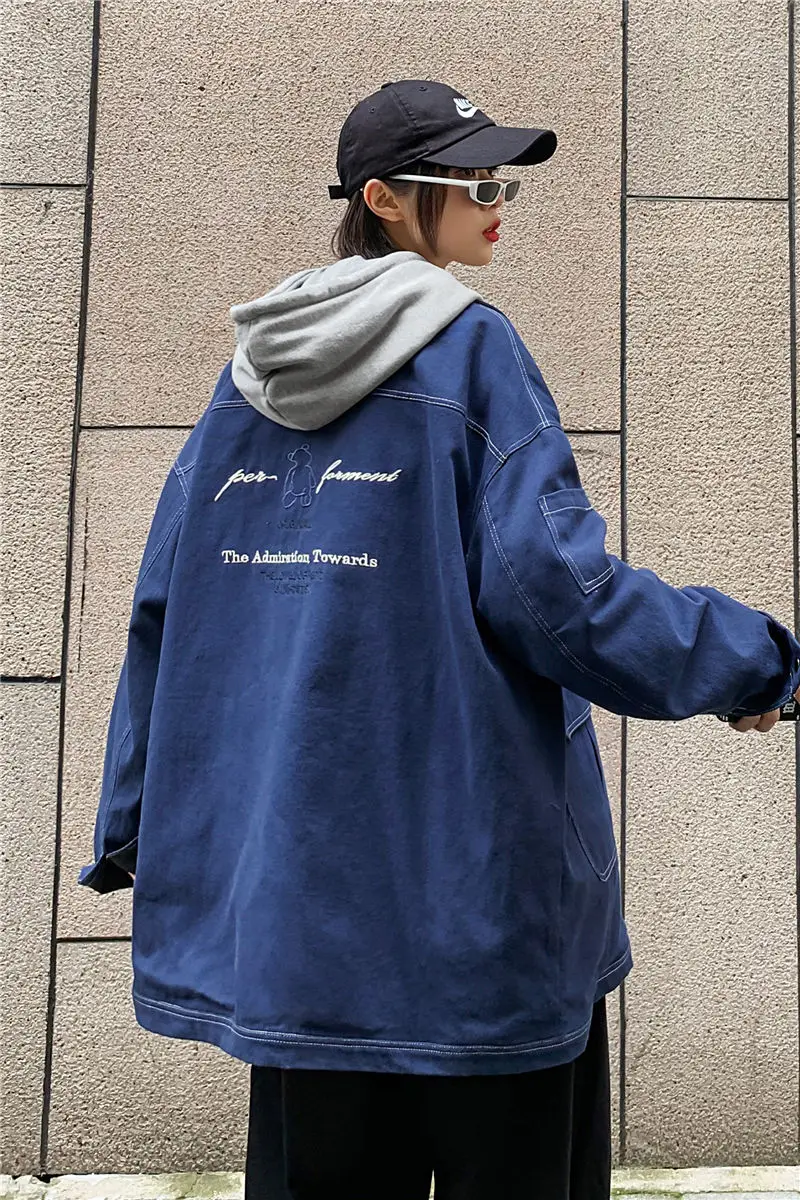 2020 Spring And Autumn New Youth Fashion Loose Simple Printing Lapel Single-breasted Jacket Fashion Casual All-match Top
2020 Spring And Autumn New Youth Fashion Loose Simple Printing Lapel Single-breasted Jacket Fashion Casual All-match Top