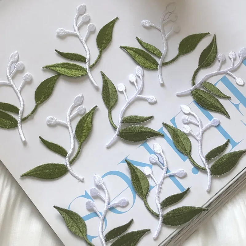 2Pair Small Green Leaves Embroidery Patches Applique Iron On Sticker Dress Clothes Jean or Jacket Decoration Accessory Diy Patch
2Pair Small Green Leaves Embroidery Patches Applique Iron On Sticker Dress Clothes Jean or Jacket Decoration Accessory Diy Patch