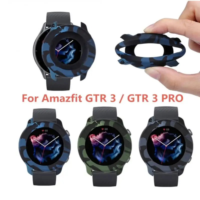 Силиконовый защитный чехол для смарт-часов Huami AMAZFIT GTR 3, силиконовый мягкий чехол с царапинами для AMAZFIT GTR 3 Pro, защитный чехол, чехол
Силиконовый защитный чехол для смарт-часов Huami AMAZFIT GTR 3, силиконовый мягкий чехол с царапинами для AMAZFIT GTR 3 Pro, защитный чехол, чехол