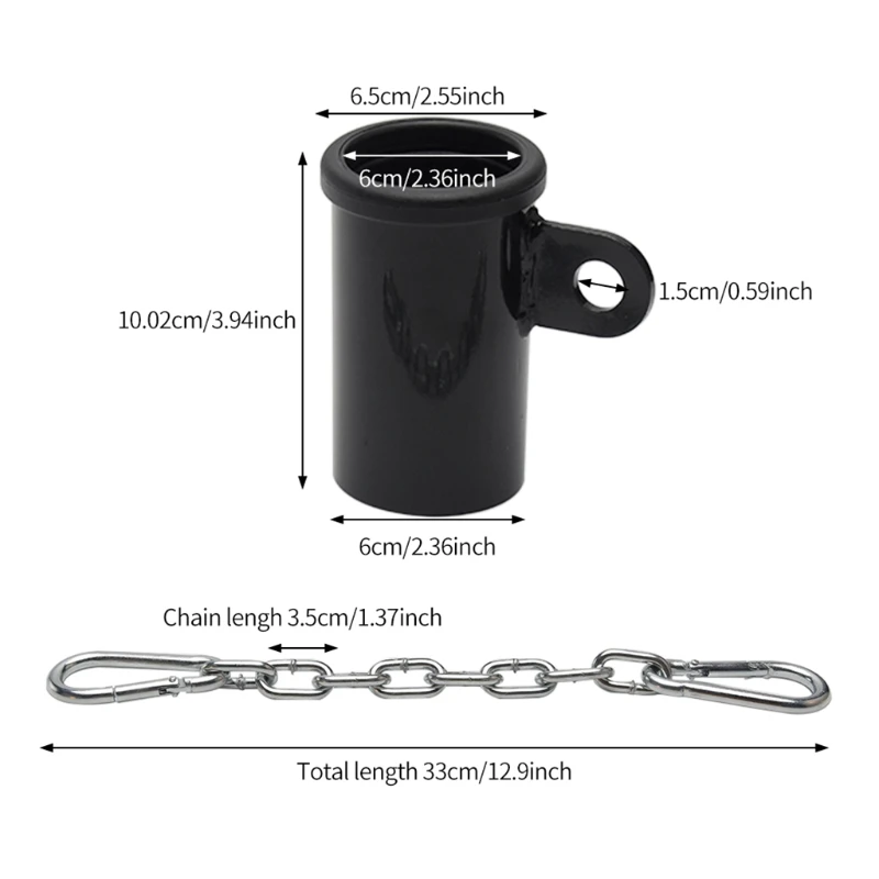 T-bar Row Platform Landmine Eyelet Attachment for olympic Bar with Chain for Bent Over Row Exercise - Use with Cable Hand 24BD
T-bar Row Platform Landmine Eyelet Attachment for olympic Bar with Chain for Bent Over Row Exercise - Use with Cable Hand 24BD