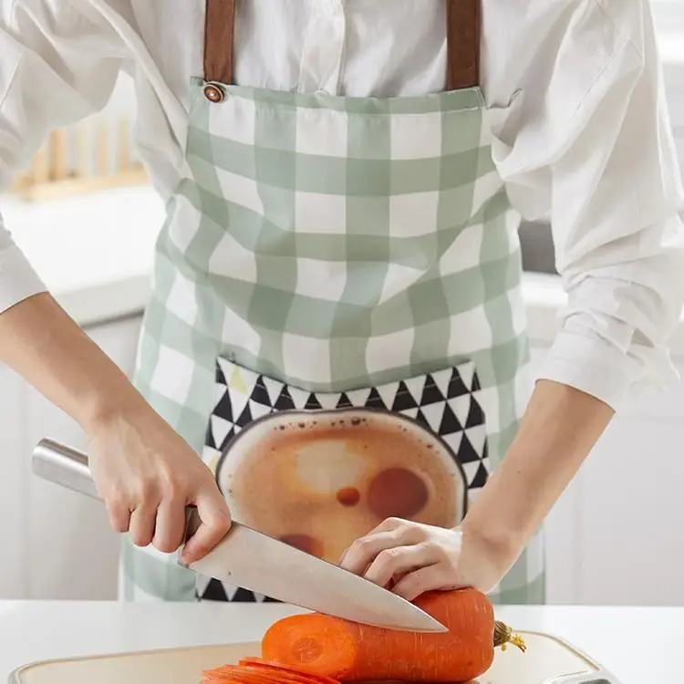 Apron home kitchen waterproof oil-proof cooking apron Japanese system men and women fashion cute overalls adults summer
Apron home kitchen waterproof oil-proof cooking apron Japanese system men and women fashion cute overalls adults summer