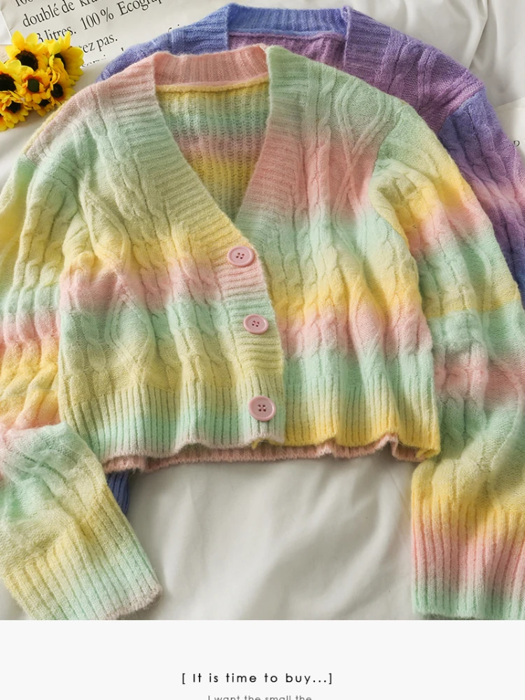 Fall 2021 women clothing new Hot selling cropped cardigan women korean fashion netred casual knitted ladies tops cardigan BVy042
Fall 2021 women clothing new Hot selling cropped cardigan women korean fashion netred casual knitted ladies tops cardigan BVy042