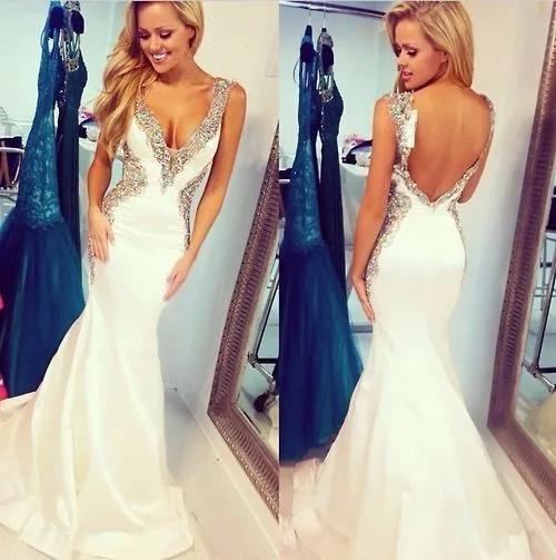 2019 Newest Evening Gowns Mermaid Deep V neck Beaded vestido longo de festa Long Party Dress Free Shipping CH-1768
2019 Newest Evening Gowns Mermaid Deep V neck Beaded vestido longo de festa Long Party Dress Free Shipping CH-1768
