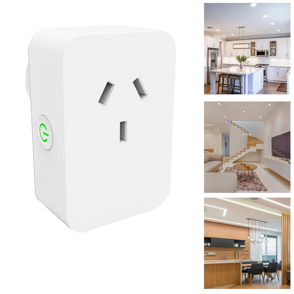 Смарт-розетка с Wi-Fi, разъем стандарта Австралии, таймером, голосовым управлением, дистанционным управлением через приложение Smart Life, USB, совм...
Смарт-розетка с Wi-Fi, разъем стандарта Австралии, таймером, голосовым управлением, дистанционным управлением через приложение Smart Life, USB, совм...