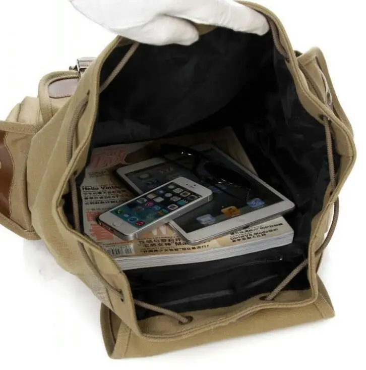 New Fashion Men's Backpack Vintage Canvas Backpack School Bag Men's Travel Bags Large Capacity Travel Laptop Backpack Bag 
New Fashion Men's Backpack Vintage Canvas Backpack School Bag Men's Travel Bags Large Capacity Travel Laptop Backpack Bag