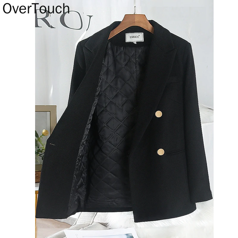Overtouch хорошее качество, женская дизайнерская куртка Wutumn, зимний женский Повседневный двубортный Пуховик, толстый теплый Блейзер, Костюмные ...
Overtouch хорошее качество, женская дизайнерская куртка Wutumn, зимний женский Повседневный двубортный Пуховик, толстый теплый Блейзер, Костюмные ...