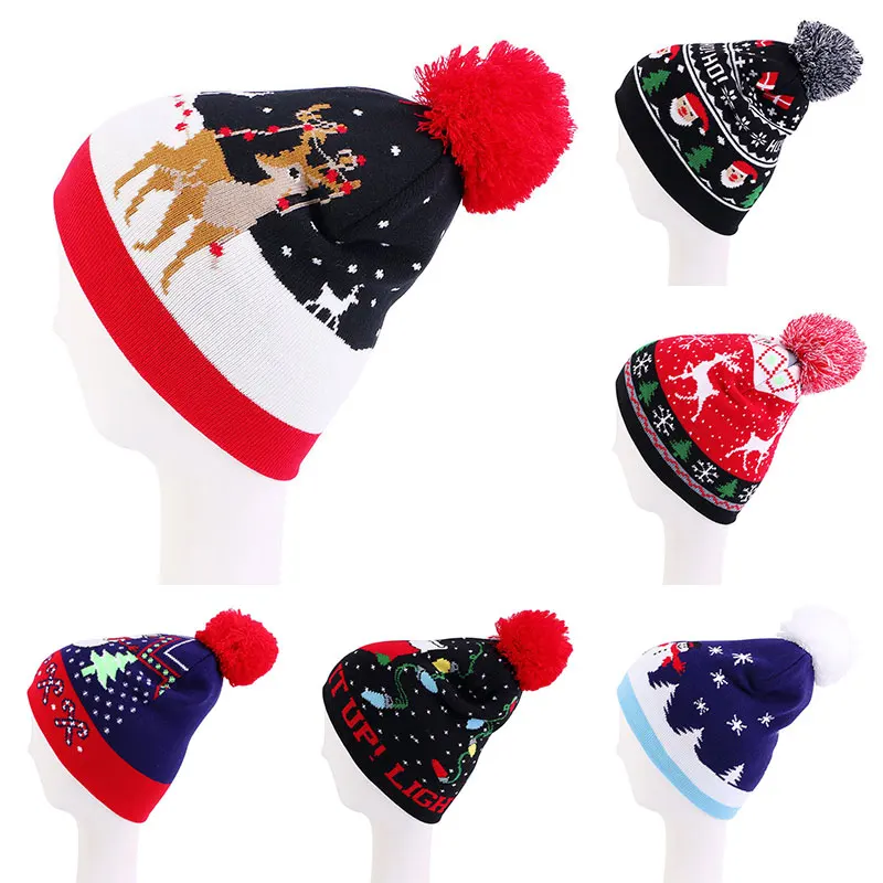 2022 HOT Christmas Hat Santa Claus Snowflake Knitted Warm Cap Neutral Hairball Cap Ear Protection Comfortable Woolen Hat
2022 HOT Christmas Hat Santa Claus Snowflake Knitted Warm Cap Neutral Hairball Cap Ear Protection Comfortable Woolen Hat