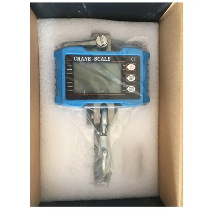 1000KG/2000LBS Digital Hanging Scale Industrial Heavy Duty Crane Scale with Accurate Reloading Spring Sensor
1000KG/2000LBS Digital Hanging Scale Industrial Heavy Duty Crane Scale with Accurate Reloading Spring Sensor