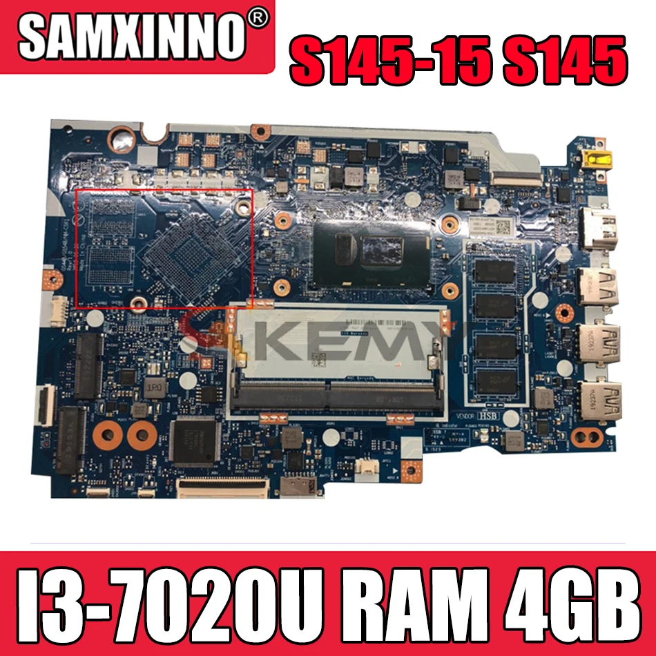 Akemy GS44B GS54B NM-C561 для Lenovo S145-15 S145 ноутбук материнская плата Процессор I3 7020U оперативная память 4 ГБ 100% тесты работы
Akemy GS44B GS54B NM-C561 для Lenovo S145-15 S145 ноутбук материнская плата Процессор I3 7020U оперативная память 4 ГБ 100% тесты работы