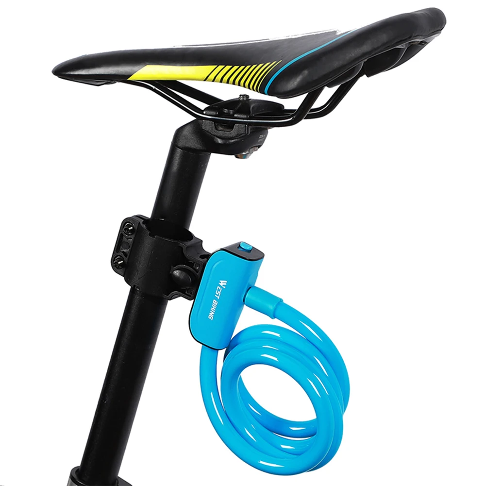 Bicycle Lock Cable PVC Coated Steel Self Coiling Cable Lock Anti-Theft Thick Cable 1.2m for Bicycle motorcycle with 2 Keys
Bicycle Lock Cable PVC Coated Steel Self Coiling Cable Lock Anti-Theft Thick Cable 1.2m for Bicycle motorcycle with 2 Keys