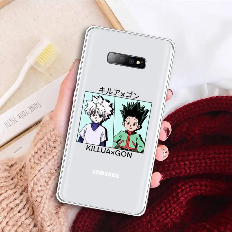 HUNTER x HUNTER Japan anime Phone Case Transparent For Samsung Galaxy S A 5 7 8 9 2015 20 edge plus 10 e lite 2019 
HUNTER x HUNTER Japan anime Phone Case Transparent For Samsung Galaxy S A 5 7 8 9 2015 20 edge plus 10 e lite 2019