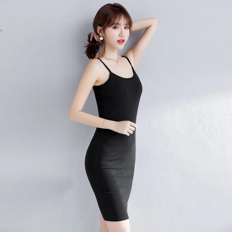 Spring summer Woman Cotton Soft Tank Dress Casual Satin Sexy Camisole Elastic Female Home Beach Dresses
Spring summer Woman Cotton Soft Tank Dress Casual Satin Sexy Camisole Elastic Female Home Beach Dresses
