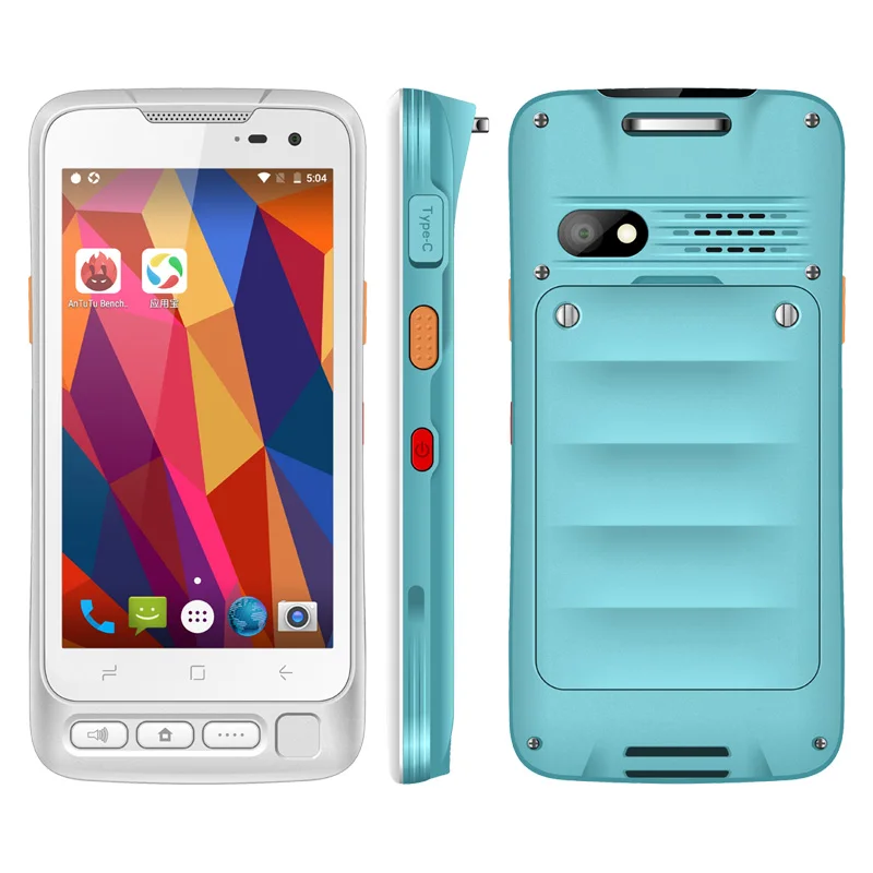 IP67 Waterproof 5 Inch HD Screen Android Rugged Smartphone 4G Handheld Barcode Scanner
IP67 Waterproof 5 Inch HD Screen Android Rugged Smartphone 4G Handheld Barcode Scanner