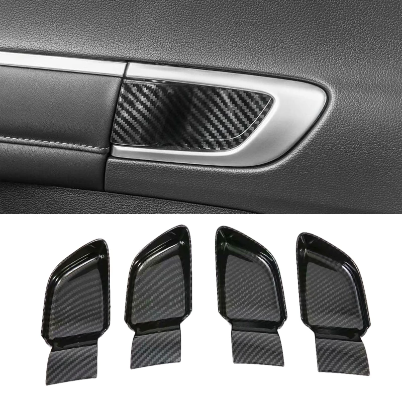 For Hyundai Sonata DN8 2020 2021 Car Accessories Carbon Fiber Style Door Window Armrest Cover Switch Panel Trim Molding Garnish |