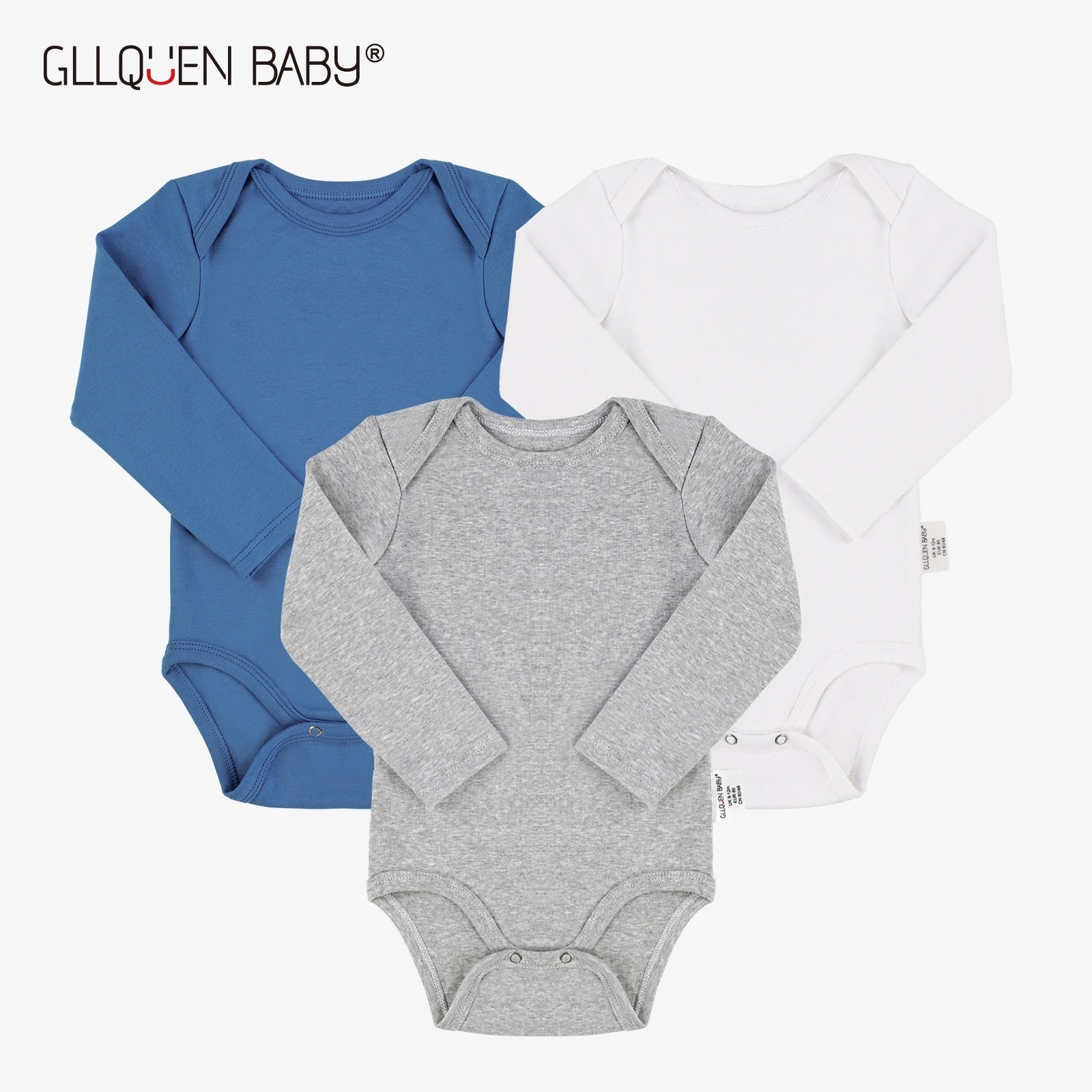 3-pack Baby Rompers infant Solid Boys Girls Long Sleeve Cotton Clothes Summer Soft Toddler Jumpsuits Newborn Bodysuits Outfits
3-pack Baby Rompers infant Solid Boys Girls Long Sleeve Cotton Clothes Summer Soft Toddler Jumpsuits Newborn Bodysuits Outfits