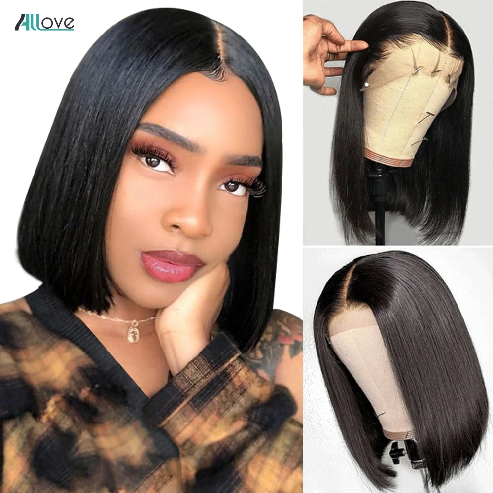 Allove Bob Wig Lace Front Human Hair Wigs Short Bob Human Hair Wigs For Women Brazilian Straight Lace Closure Wig Pre Plucked
Allove Bob Wig Lace Front Human Hair Wigs Short Bob Human Hair Wigs For Women Brazilian Straight Lace Closure Wig Pre Plucked