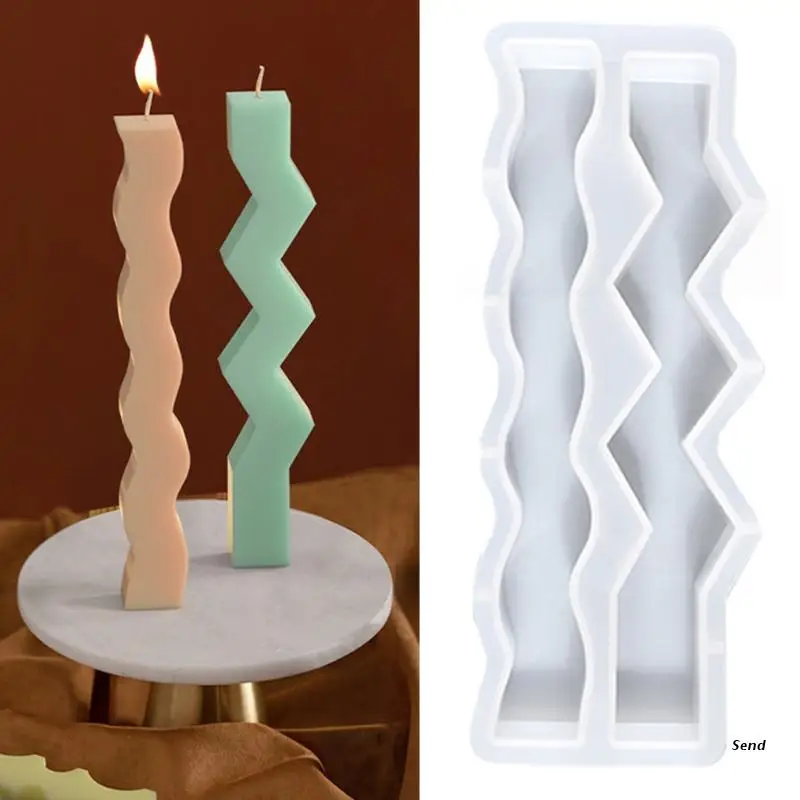 3D Silicone Resin Molds Silicone Casting Resin Molds Wavy Bar Candle Casting Resin Molds for DIY Resin Craft Jewelry
3D Silicone Resin Molds Silicone Casting Resin Molds Wavy Bar Candle Casting Resin Molds for DIY Resin Craft Jewelry