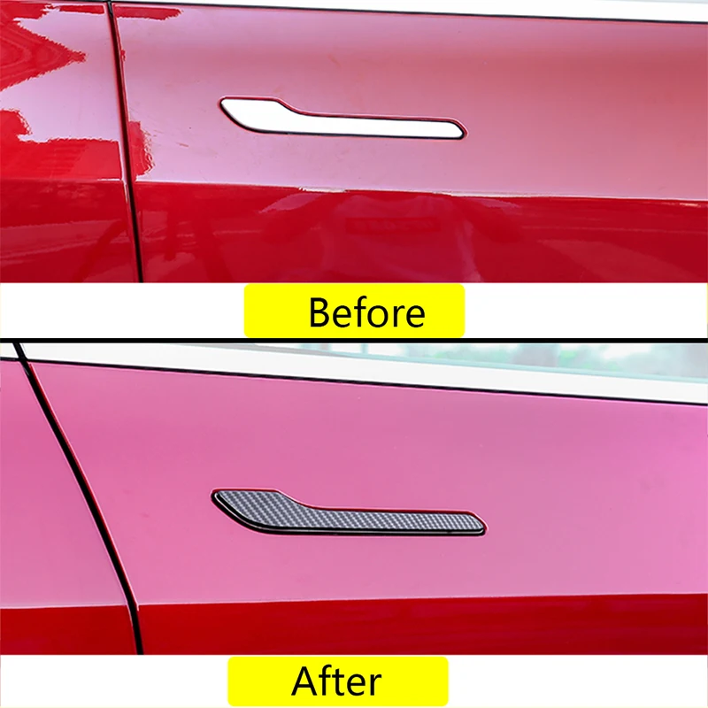 YOLU Fit for Tesla Model 3 Applied Car Door handle Sticker Protective Film Carbon Door Handle
YOLU Fit for Tesla Model 3 Applied Car Door handle Sticker Protective Film Carbon Door Handle