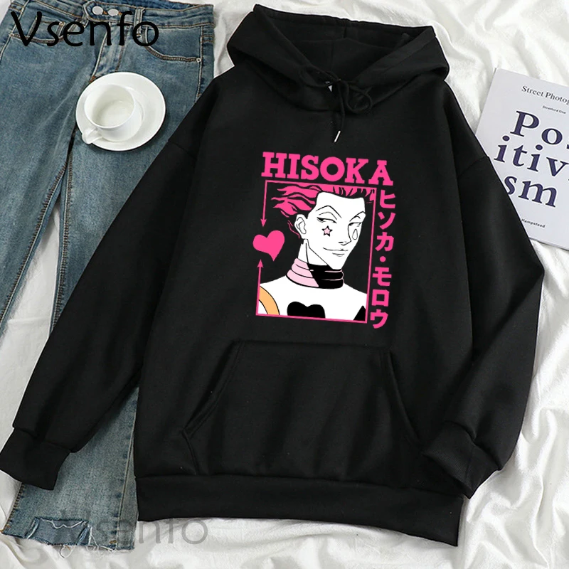 Толстовка Hisoka Hunter X Hunter женская с капюшоном, пуловер в стиле Харадзюку, свитшоты в стиле аниме, пальто, зимняя уличная одежда, кавайная одежда
Толстовка Hisoka Hunter X Hunter женская с капюшоном, пуловер в стиле Харадзюку, свитшоты в стиле аниме, пальто, зимняя уличная одежда, кавайная одежда