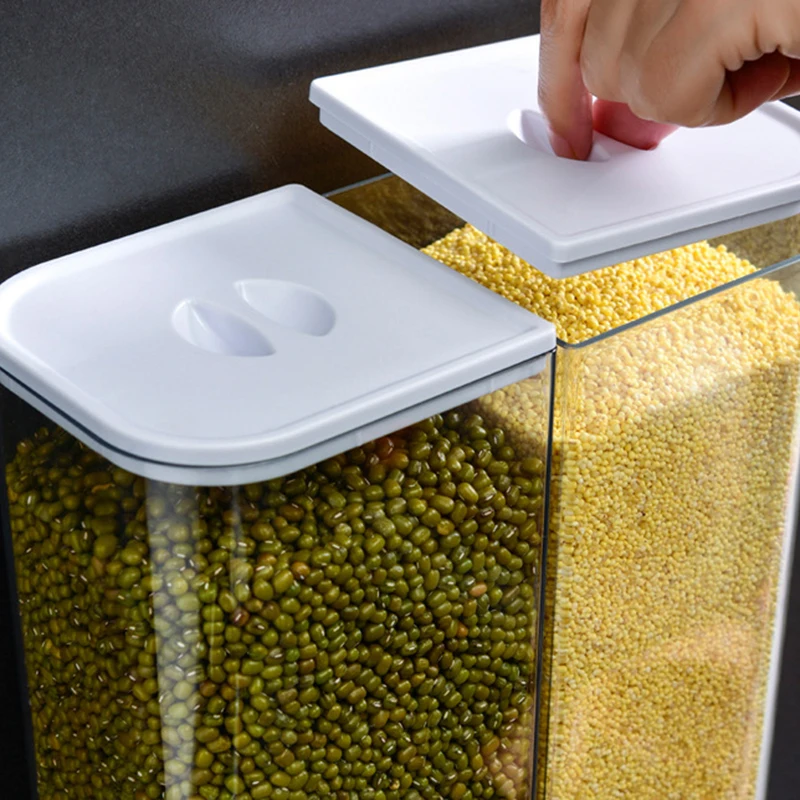 Whole Grain Storage Box Wall-Mounted Grain Storage Tank Transparent Plastic Storage Tank Safe and Durable sturdy and durable
Whole Grain Storage Box Wall-Mounted Grain Storage Tank Transparent Plastic Storage Tank Safe and Durable sturdy and durable